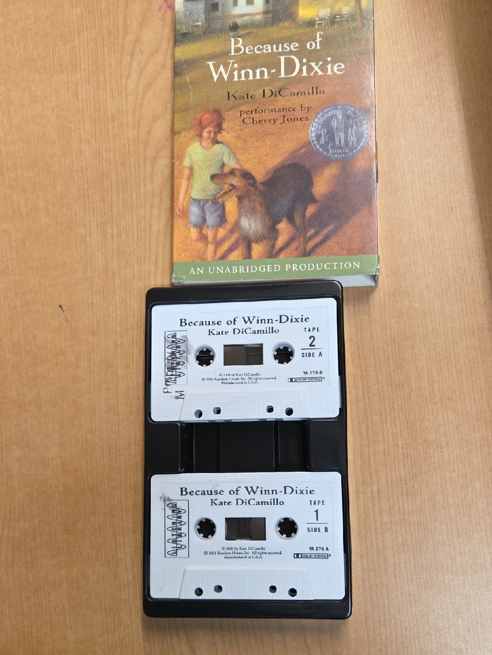Lassie Dvd And Dvd‎ And Audio Cassette Of Because Of Winn Dixie